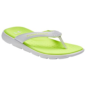 Under Armour Women's Ignite Pro Marbella Sandals (White/Yellow) $19.77 + Free Store Pickup at Cabela's or Bass Pro Shops