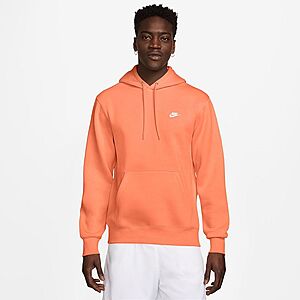 Nike Men's Fleece Hoodie (Orange or Tattoo) $26.25 + Free Shipping on $49+