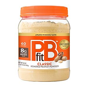 30-Oz PBfit Classic Peanut Butter Powder $7.87 w/ S&S + Free Shipping w/ Prime or on $35+
