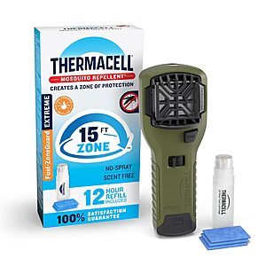 Thermacell Portable Mosquito Repeller w/ Refill $11.00 + Free Shipping w/ Prime or on $35+