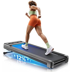 MERACH UltraWalk W60 Walking Pad Incline Treadmill $197.99 + Free Shipping