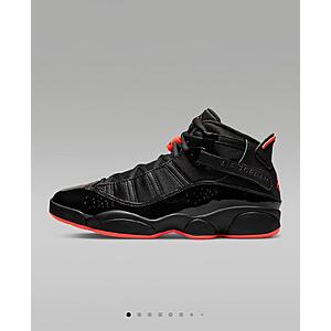 Men's Jordan 6 Rings Shoes in Black, Size: 7 | 322992-064 $106