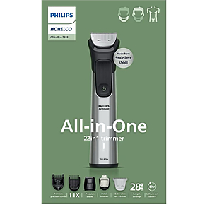 Philips Norelco All-In-One 7000 (MG7975/49) 22-In-1 Face &amp; Body Trimmer $55.99