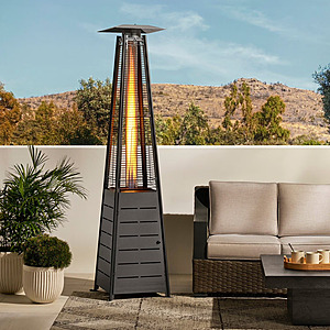Sam's Club Members: Member's Mark 44000 BTU Pyramid Patio Heater w/ Wheels & Cover (Gray) $120.55 + Free Shipping Plus Members