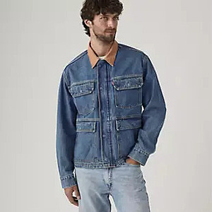 Levi's Men's East Port Denim Jacket (S-XXL, Second String/Medium Wash) $29.39 + Free Shipping