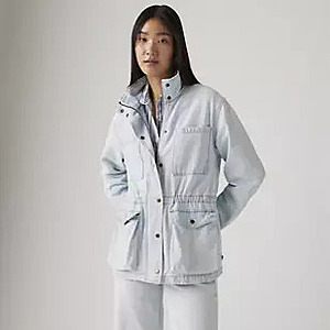 Levi's Women's Karlie Denim Utility Jacket (XS-XL, Desert Recharge/Medium Wash) $29.99 + Free Shipping