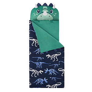 Your Zone Kids' Green Dinosaur Glow in the Dark Nap Mat (24" x 70") $10 + Free S&H w/ Walmart+ or on $35+