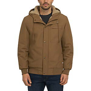 Sam's Club Members: Lee Men's Workwear Oxford Bomber Jacket (S-XXL, Black or Khaki) $12.81 + Free Shipping $50+ Plus Members