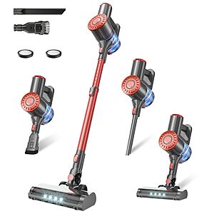 Tipdiy 45KPA Cordless Stick Vacuum Cleaner w/ Anti-Tangle Brush Head & 45-Min Runtime $43.99 + Free Shipping