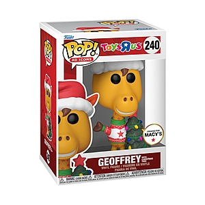 Funko Pop! Ad Icons: Geoffrey with Christmas Tree Vinyl Figure $2.96 + Free Pickup at Macys or Free Shipping on $39+