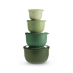 8-Piece Art & Cook Round Nesting Bowl Set w/ Lids (Ombre Teal) $10.50 + Free Pickup at Macys or Free Shipping on $39+