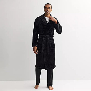 Sonoma Goods For Life Men's Plush Robe (Size: S/M, Various Colors) $5.39 + Free Store Pickup at Kohl's + Free S&H on $49+
