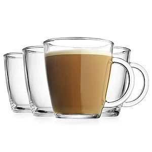 4-Piece 12-Ounce Home Essentials Barista Coffee Mug Set $9.11 + Free Shipping on $49+