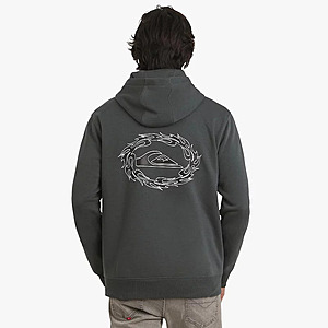 Quiksilver Men's Fleece Graphic Hoodie (Various) $9 + Free Store Pickup at Kohl's + Free S&H on $49+