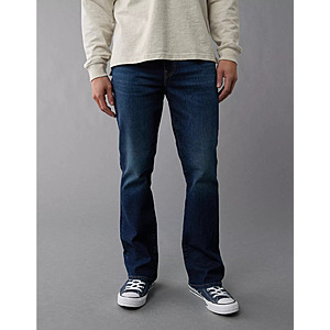 American Eagle Men's Jeans (Various Styles: Slim Bootcut Jean, Loose, Relaxed, Straight Fit, More) from $19.57, More + Free Shipping on $75+