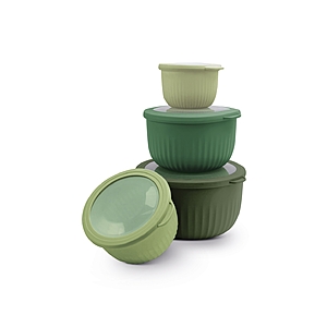 8-Piece Art & Cook Round Nesting Bowl Set w/ Lids (Ombre Teal) $9.99 + Free Pickup at Macys or Free Shipping on $39+