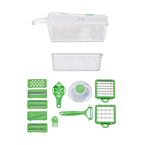 16-Piece Sedona Kitchen Handheld Vegetable Chopper Set (2 Colors) $6.99 + Free Pickup at Macys or Free Shipping on $39+