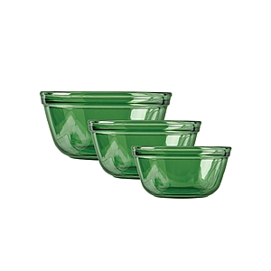 Anchor Hocking 3-Piece Glass Mixing Bowl Set (Green) $14.93 + Free Store Pickup at Macy's or Free Shipping on $39+