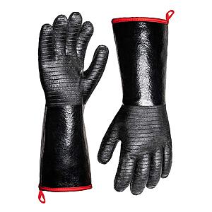 932&deg;F Extreme Heat Resistant Gloves for Grill BBQ,Aillary Waterproof Long Sleeve Pit Grill Gloves for Fryer, Baking, Oven,Smoker,Fireproof, Oil Resistant Neoprene Coating $14.99