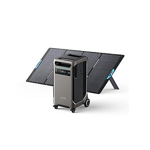Anker SOLIX F3800 3840Wh LiFePO4 Portable Power Station w/ 400W Solar Panel $1999 + Free Shipping