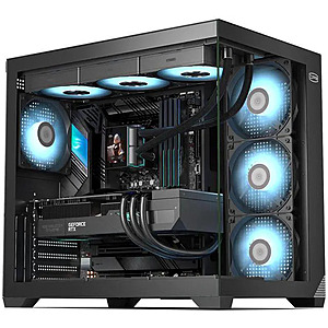 PCCOOLER CPS C3 T700 Dual-Chamber Mid-Tower ATX Case (Black) $68.79 + Free Shipping
