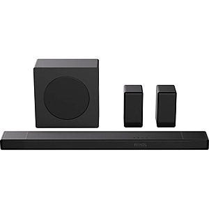 Hisense AX700 5.1.4 CH Soundbar w/ Wireless Subwoofer & Rear Speakers $217.84 + Free Shipping