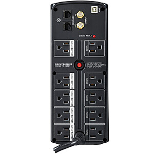 1450VA / 810W CyberPower BL1450U Back-UPS Battery $110 + Free Shipping