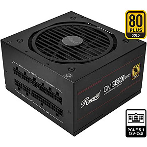 850W Rosewill CMG850G5 80+ Gold ATX 3.0/3.1 & PCIe 5.0 Modular PSU $69.99 + Free Shipping