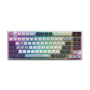 MSI FORGE GK600 TKL W SKY ARGB Wireless Gaming Mechanical Keyboard + Clear Key Caps $53.99 + Free Shipping