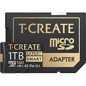1TB TEAMGROUP T-Create Expert microSDXC Card w/ Adapter $89.99 + Free Shipping
