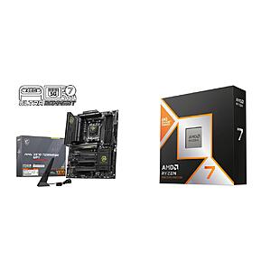 AMD Ryzen 7 9800X3D + MSI MAG X870 TOMAHAWK WIFI Motherboard + FREE 360mm AIO Cooler $600 + Free Shipping