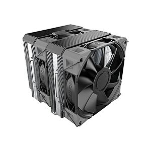 MONTECH NX600 Dual-Tower CPU Air Cooler w/ 6 Heatpipes & E28 PWM Fan $22.99 + Free Shipping w/ Prime