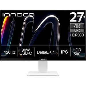 27" INNOCN 4K 120Hz IPS Professional Monitor w/ USB-C 90W PD & HDR500 $399.99 + Free Shipping