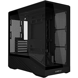 Lian Li Vector V100 Mini Micro-ATX Tower PC Case w/ Panoramic Tempered Glass & RGB (Black) $39.99 + Free Shipping