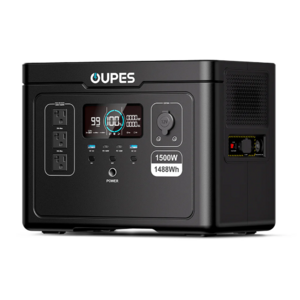 OUPES Exodus 1500 Portable Power Station | 1500W 1488Wh $303