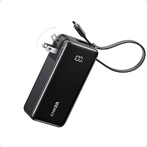 Amazon Prime Members: Anker Nano 3-in-1 Portable Charger,10,000mAh 30W Travel Power Bank $39.99