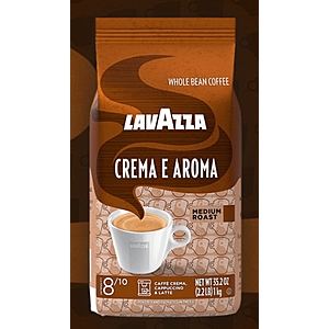 Lavazza USA Stackable Deal: Up to 42% Off Select Whole Bean Coffee & Cappuccino Sets (Crema e Aroma, Crema e Gusto) $49.45
