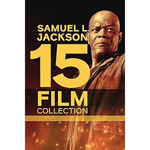 Samuel L. Jackson 15-Film Collection (Digital 4K & HD) for $12.99