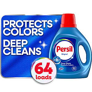 $12.97 + $4.50 Walmart Cash - Persil Liquid Laundry Detergent, 84 fl oz (Various)
