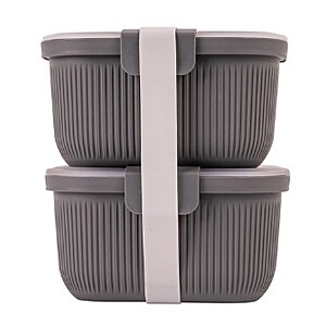 Mainstays Plastic Food Storage Bento Containers (Various) - $2.60