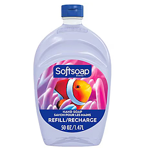 Softsoap Liquid Hand Soap Refill, 50.0 fl oz (3 options) - $4 + free store pickup on $10+