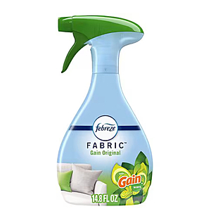 $1.34 - Febreze Fabric Refresher, 14.8 Oz (Various) or Febreze Car Air Freshener Clip (Linen and Sky)