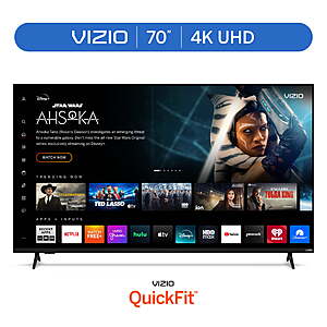 VIZIO 70" Class 4K UHD LED HDR Smart TV (V4K70M-08) - $328