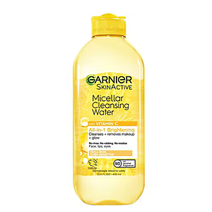 Garnier SkinActive Micellar Cleansing Water and Make Up Remover, 13.5 fl oz (Various) - $3.60
