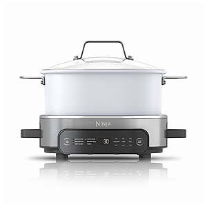 Ninja 10-in-1 Everyday PossibleCooker 6.5 Qt Multi-Cooker (White) - $66