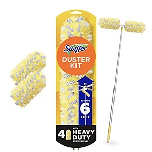 Swiffer Heavy Duty Starter Duster Kit with 6 ft Super Extendable Handle - $8.49 + free store pickup on $10+