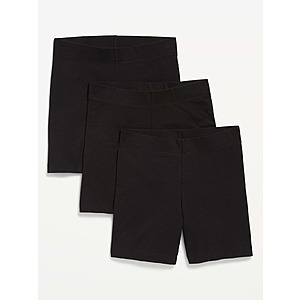 Today (8/14/26) Only, 3-PACK Women's High-Waisted Jersey Biker Shorts, 6-inch inseam (2 options)- $6 + free store pickup