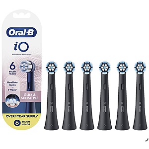 6-Pack Oral-B iO Gum & Sensitive Replacement Toothbrush Heads - $40.49 + $30 Walgreens Cash