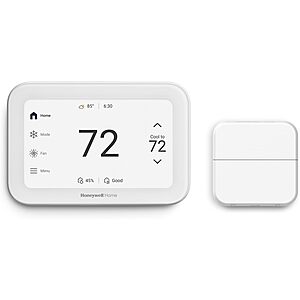 Honeywell Home X8S Premium Smart Programmable Wi-Fi Thermostat with Sensor (White) - $192