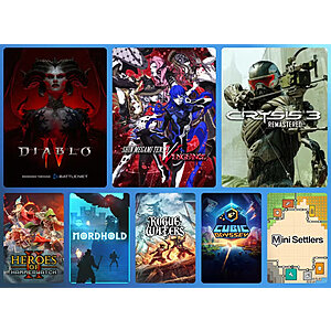 Humble Choice May 2026 8-Game Bundle - Diablo IV, Crysis 3 Remastered, etc. $14.99